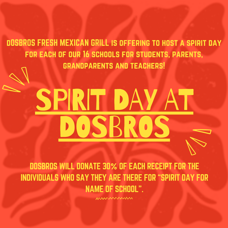 Spirit Day at DosBros