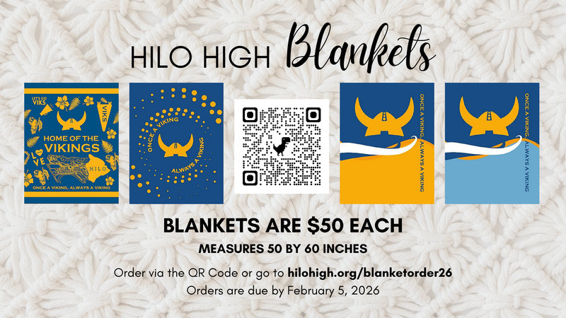 Hilo High School Blankets Featured Photo