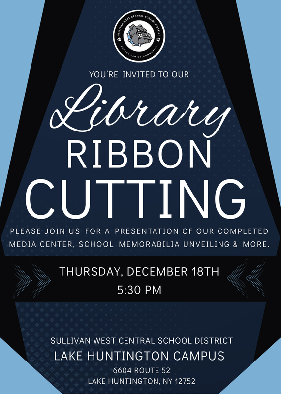 library ribbon cutting