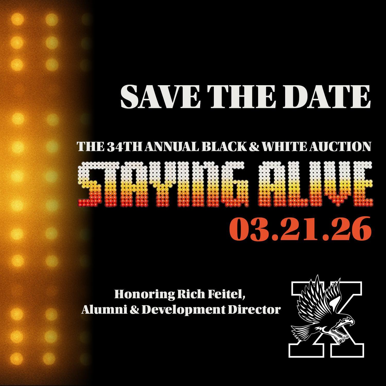 Black & White Auction - Save The Date!