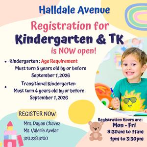 Registration now open