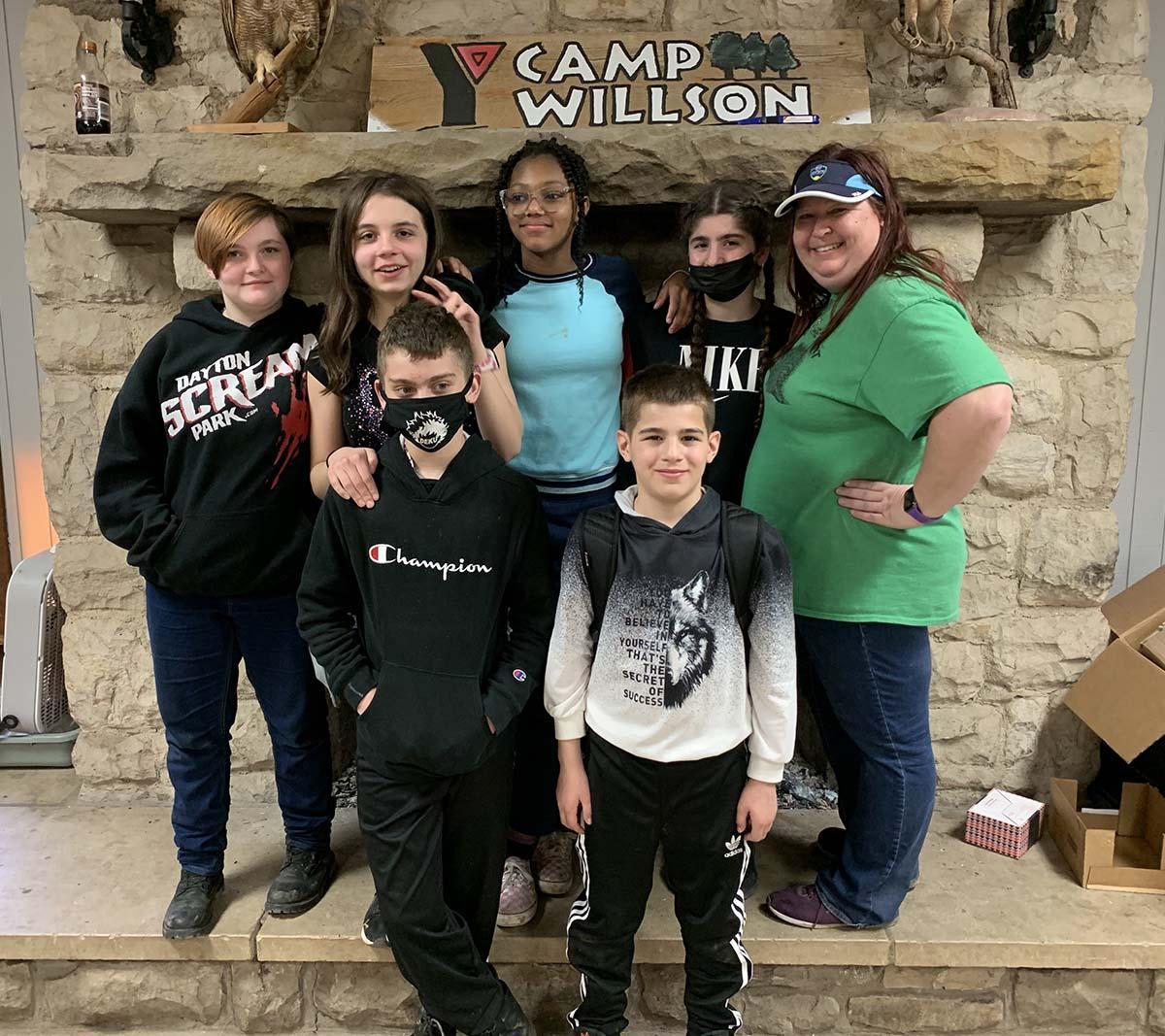 A Concept Schools student swings during a program field trip.