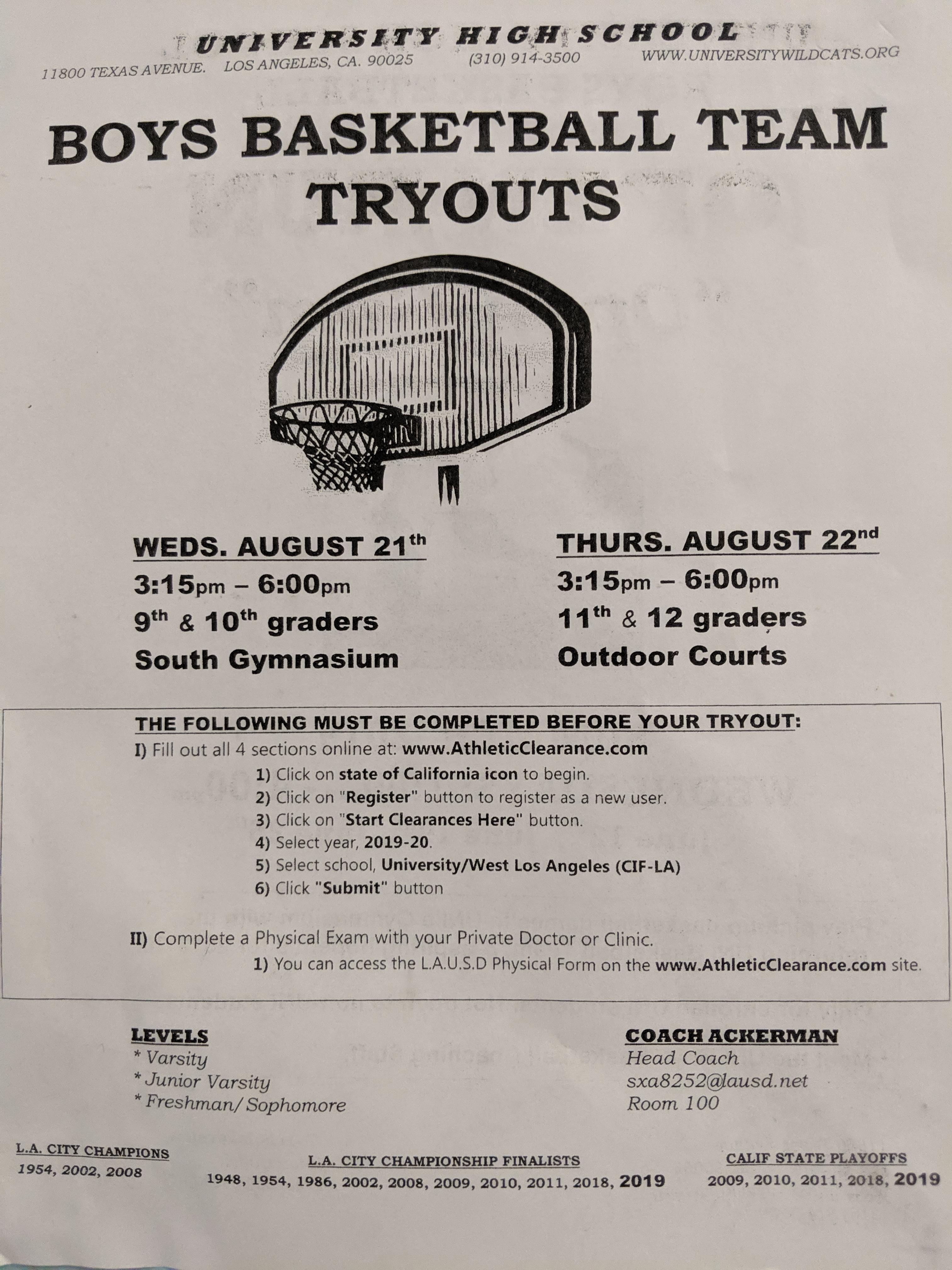 sports physical form lausd
Athletic Tryouts and Forms – Athletics – University High ... sports physical form lausd
Athletic Tryouts and Forms – Athletics – University High ...