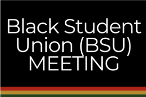 Black Student Union Meeting
