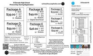 School House Photo Order Form