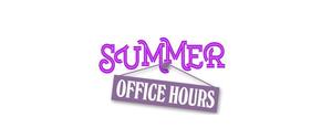 summer hours sign