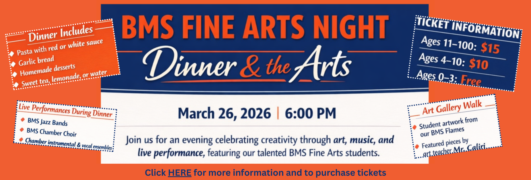 Information about Fine Arts Night