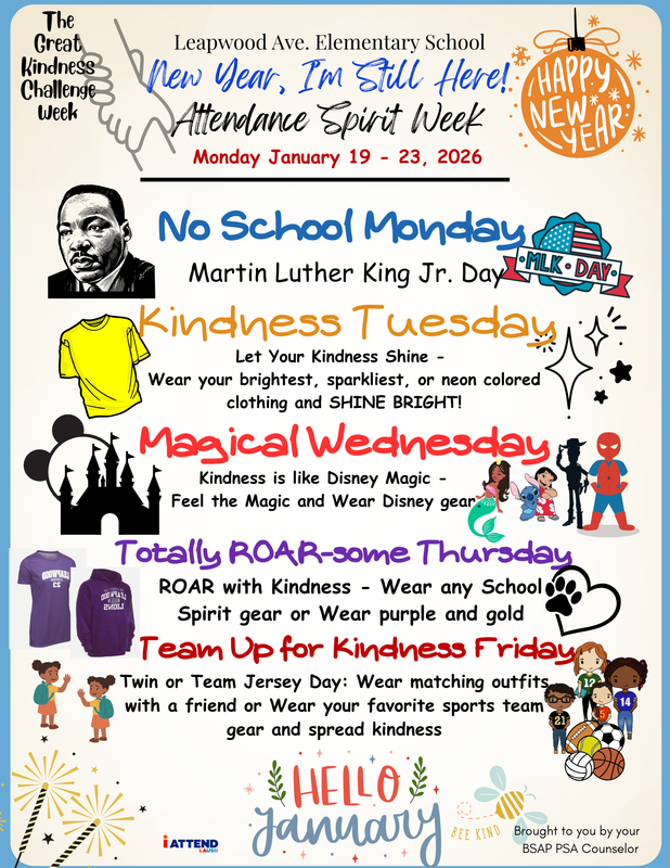 Spirit Week Flyer