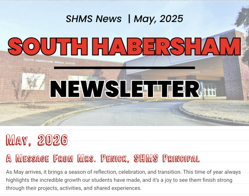 May 2026 Newsletter Screenshot