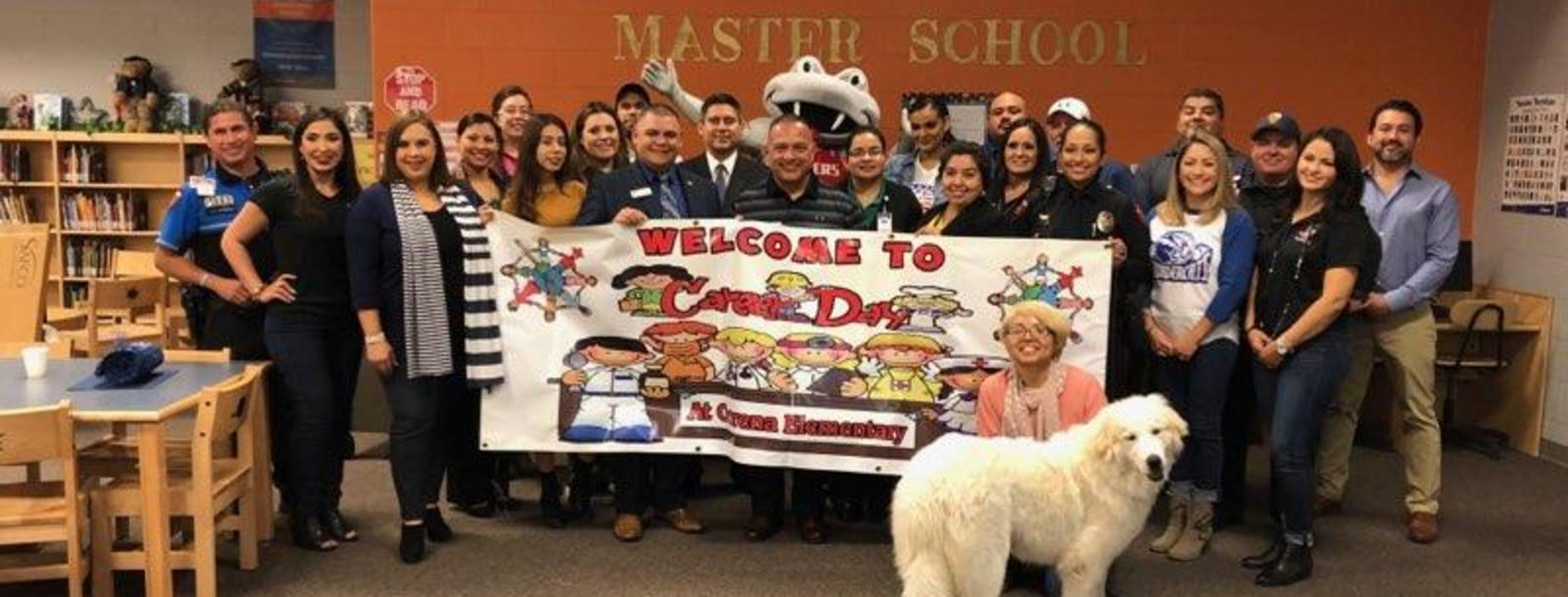picture of Career Day participants