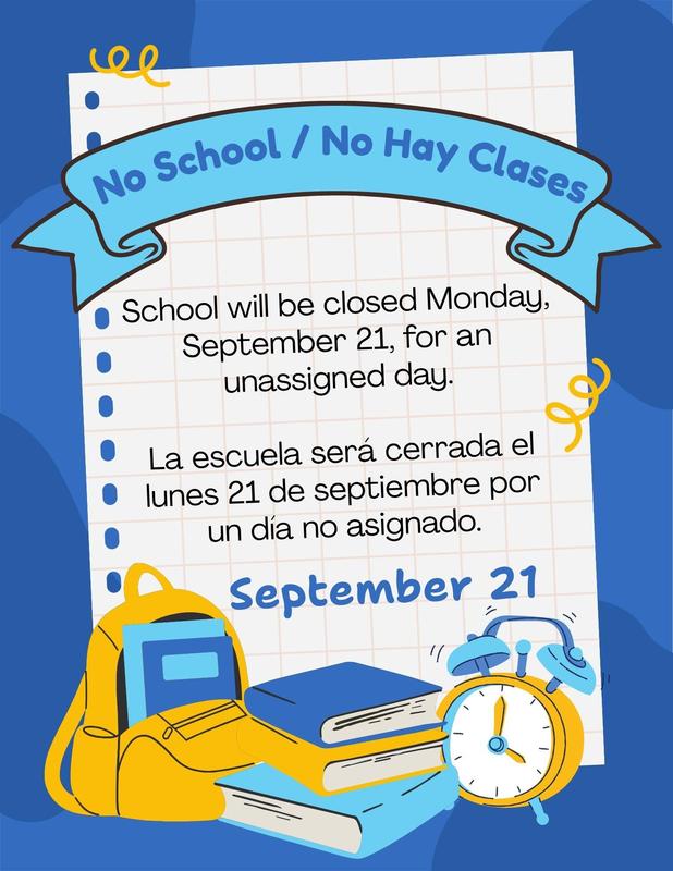 No School Sept 21