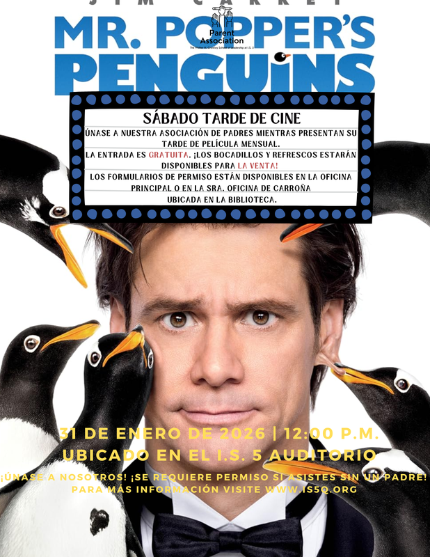 PA Movie Flyer (Spanish)