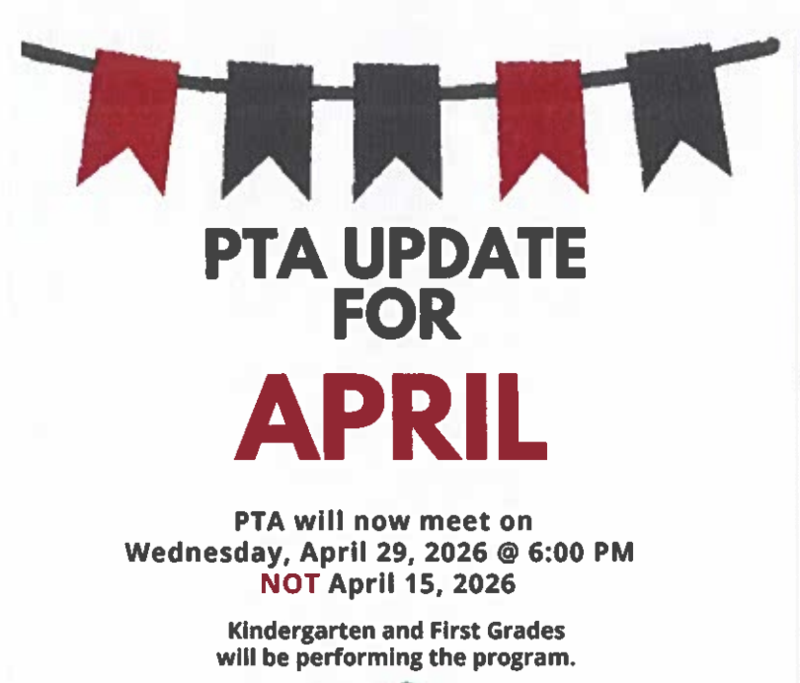 PTA MEETING UPDATE Featured Photo
