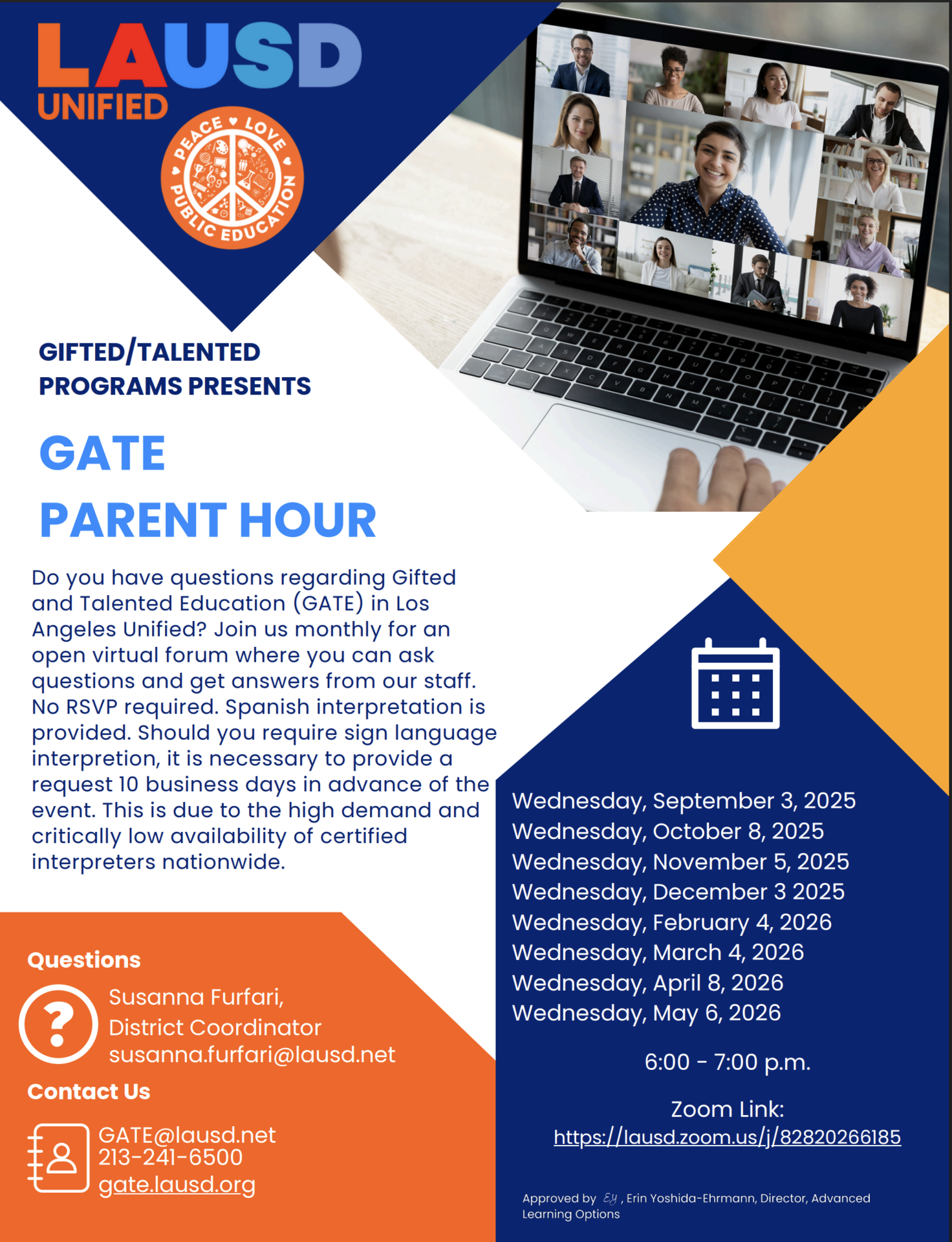 GATE Parent Hour