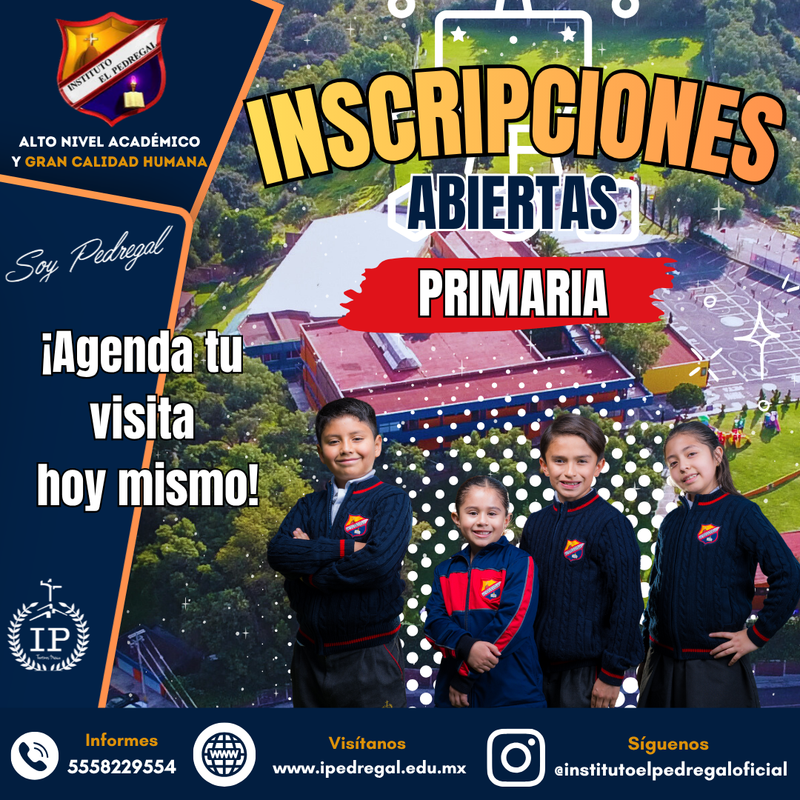 Inscripciones abiertas ciclo escolar 2026-2027 Featured Photo