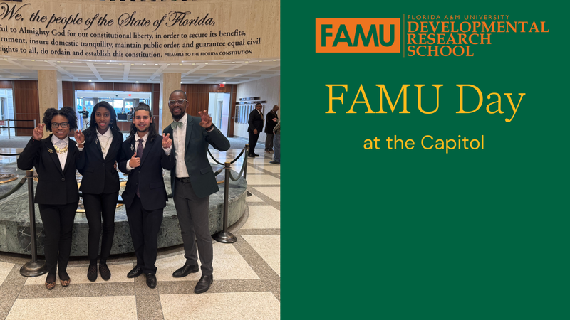 FAMU DRS attends FAMU DAY at the Capitol!