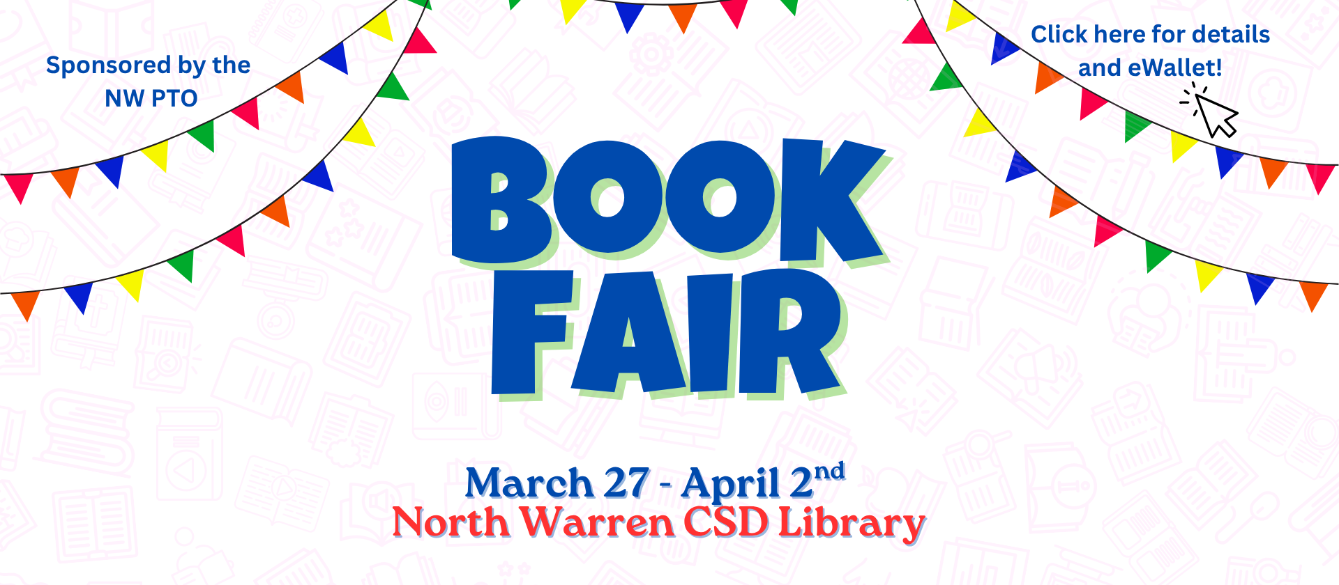 Book Fair March 27th - April 2nd