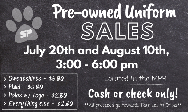 Summer Pre-Owned Uniform Sales Featured Photo
