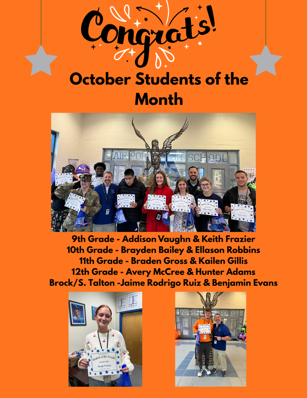 October students of the month