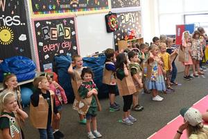 Walking the alphabet runway
