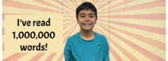 I've read 1,000,000 words!