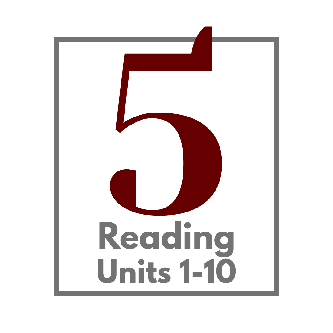 5th reading units