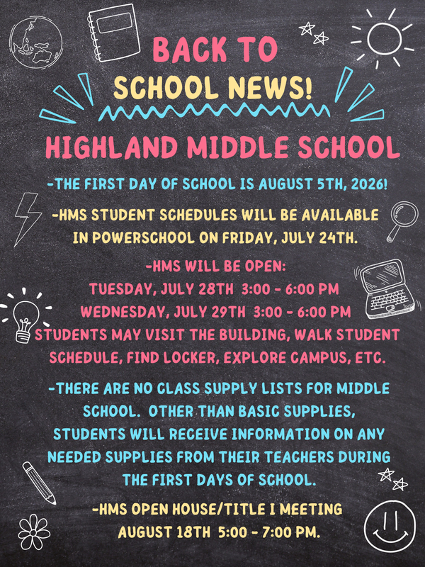 Back to School News