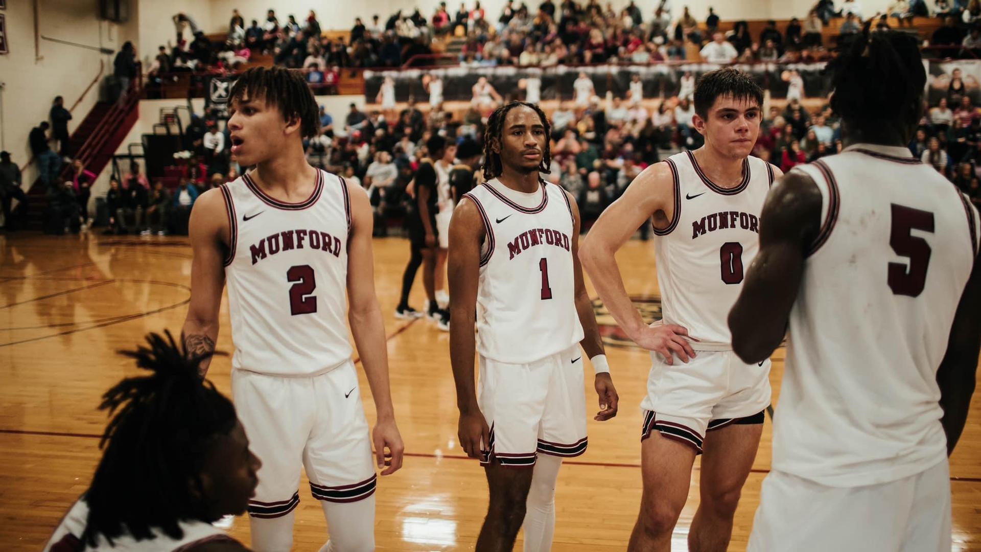 Boys Basketball Athletics Munford High