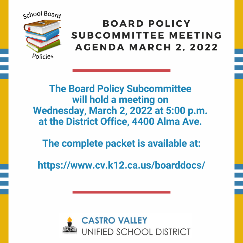 Cvusd Calendar 2022 2023 Castro Valley Unified School District
