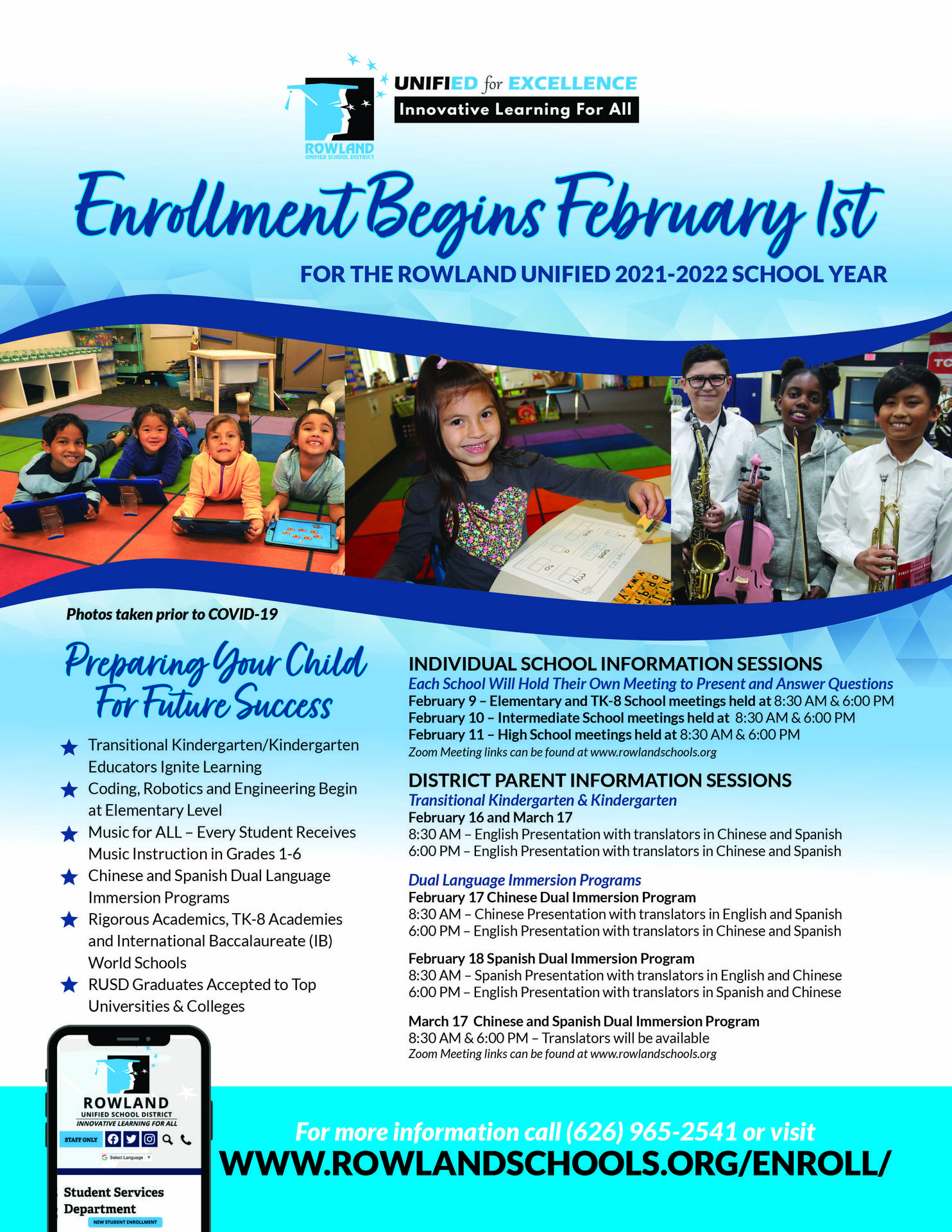 Enrollment Flyer