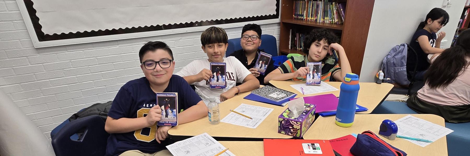 Students enjoying Reading time