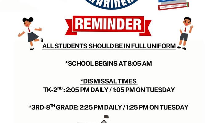 Woodworth-Monroe School Hours (2025/2026)