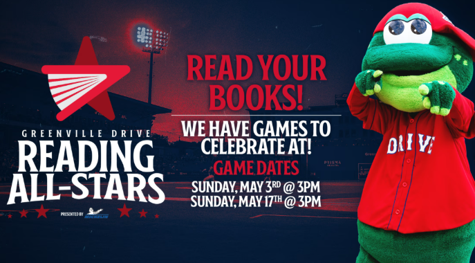 Greenville Drive Reading All-Stars