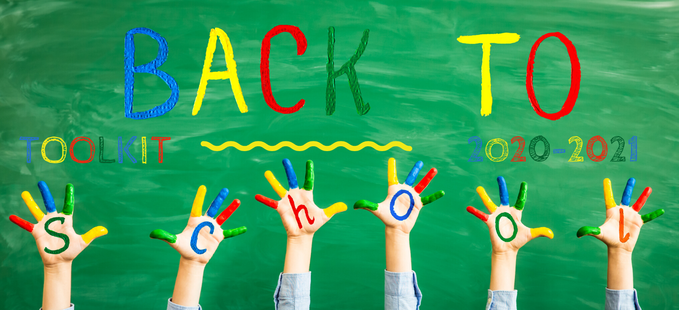 painted hands spell back to school toolkit
