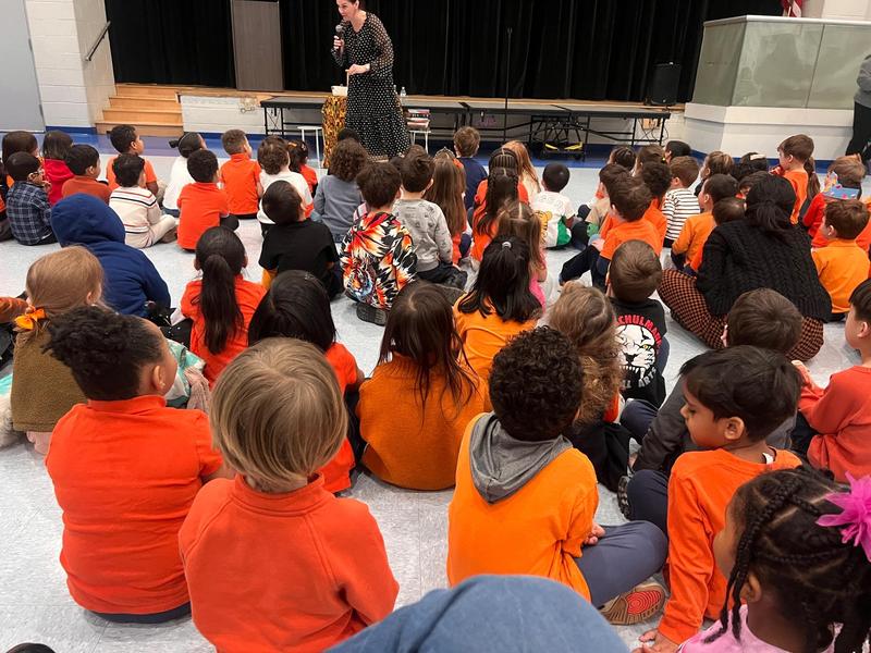 Storyteller Rachael Harrington Assembly