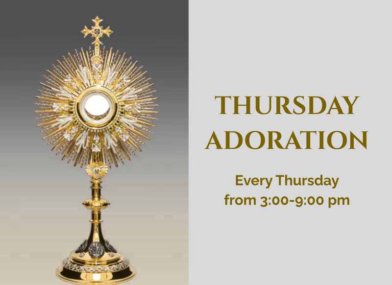 thursday adoration