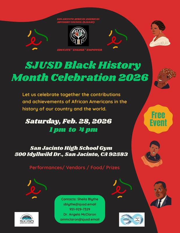 Black History Month Celebration Flyer