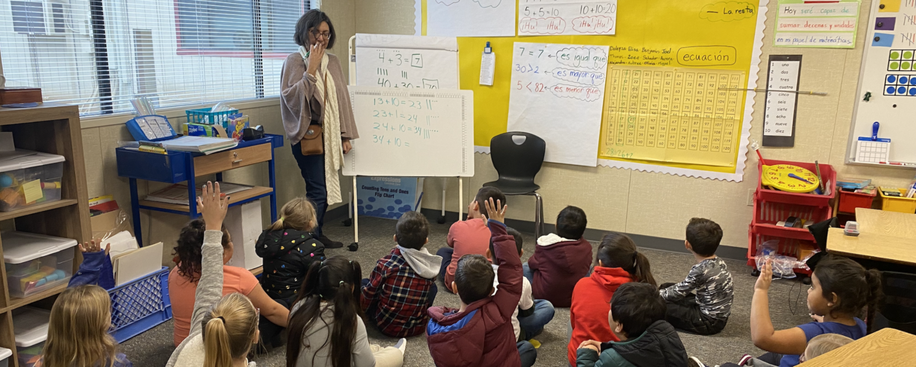 First grade class.