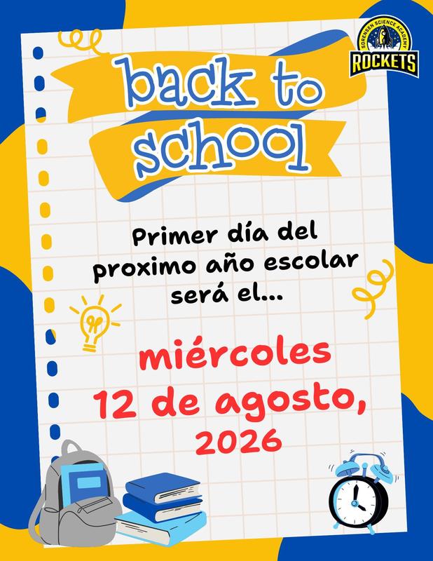 Back to School - Miercoles 12 de Augusto