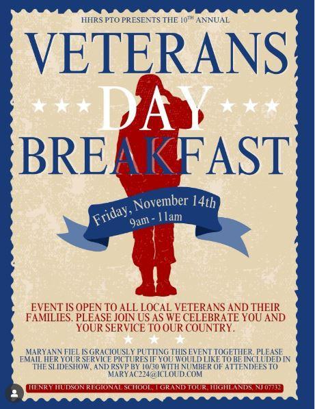 Veteran's Day Breakfast
