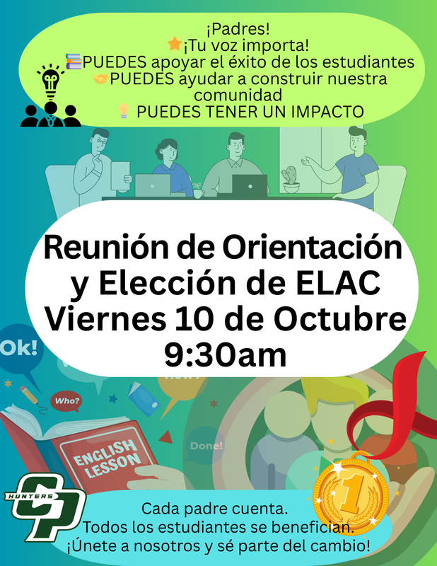 ELAC Meeting for parents