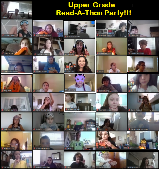 Upper Grade Read-A-Thon Party!!! Featured Photo
