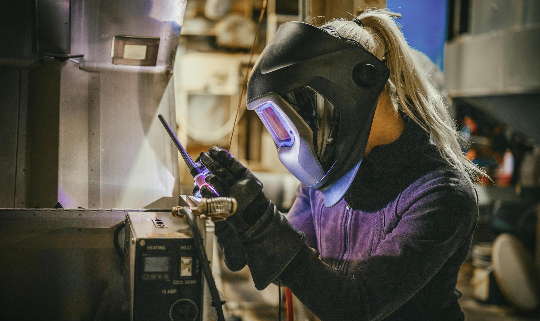 woman welder
