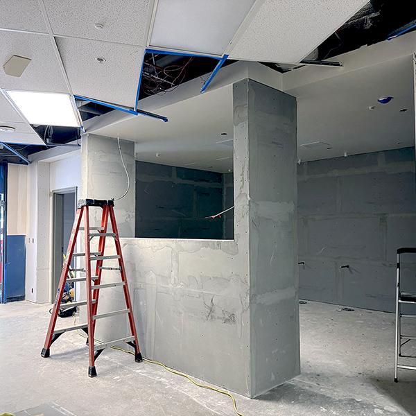 commons restroom renovation