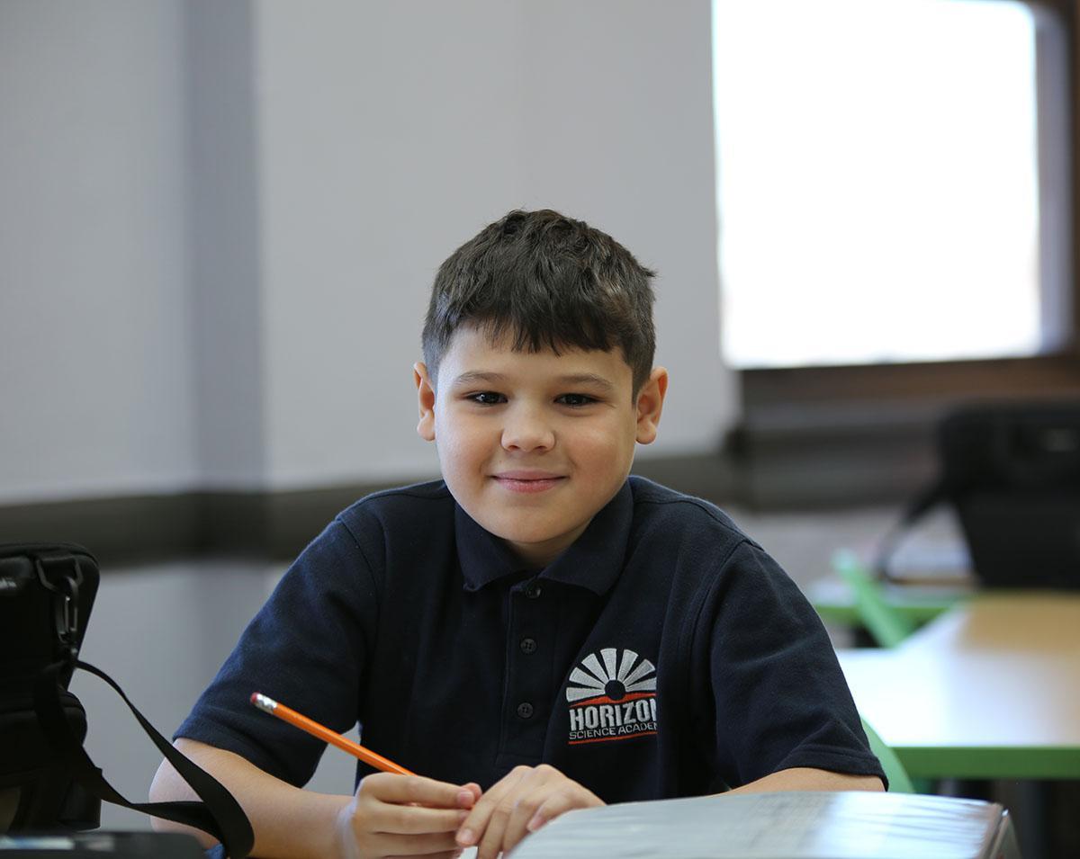 Portrait of an HSA Denison student