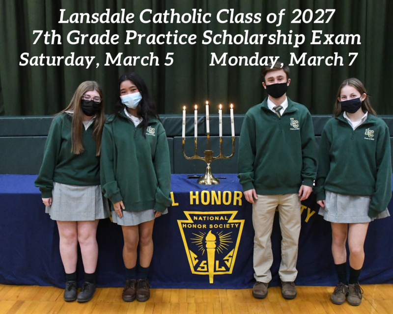 Class of 2027 - 7th Grade Practice Exam Registration Now Open Featured Photo