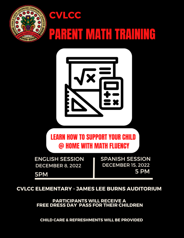 CVLCC-PARENT MATH TRAINING Featured Photo