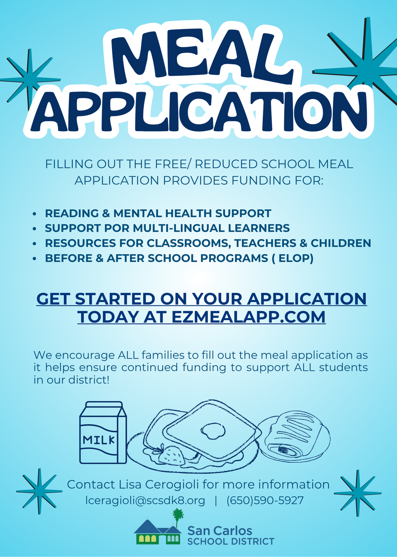 Meal Application Flyer Image