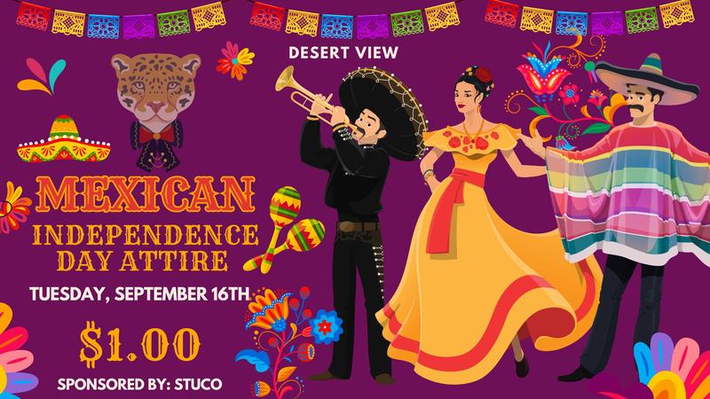 Mexican Independence Day Attire Flyer