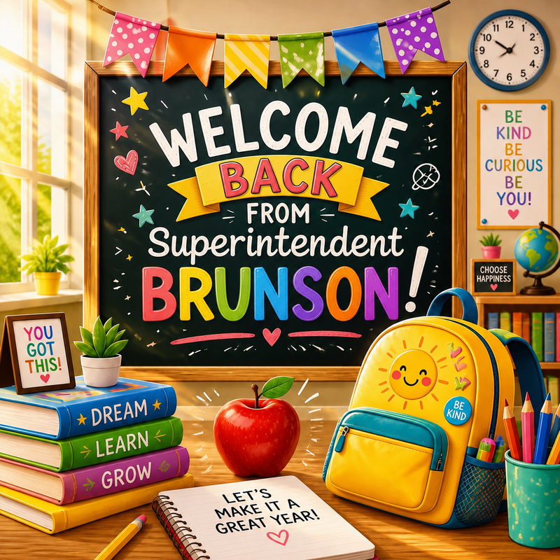 Welcome Back Message